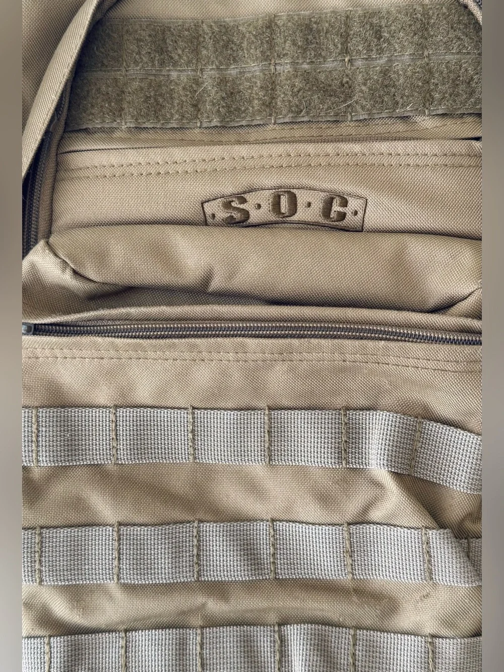 S.O.C. Tactical Backpack coyote Brown color